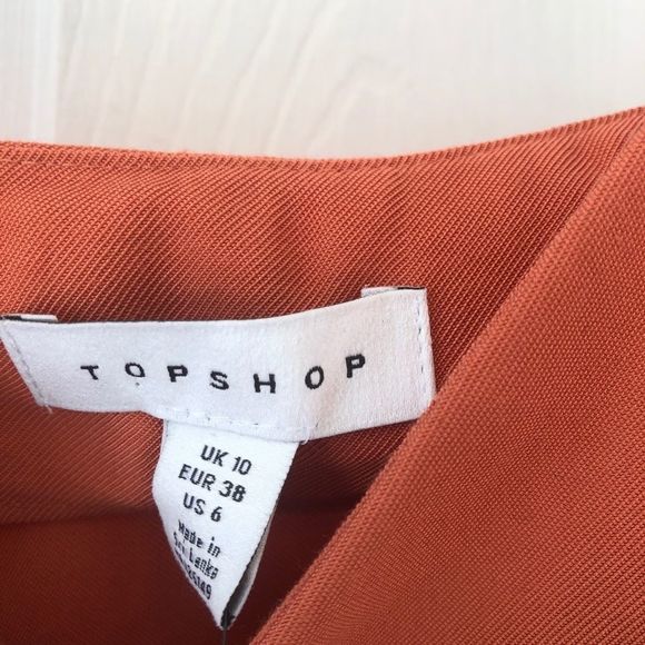 Topshop Orange Tilda Ring Camisole - Picture 6 of 7